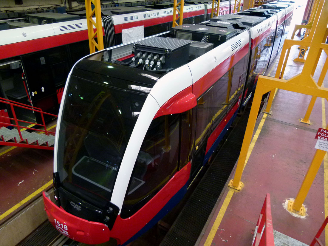 Белград, CAF Urbos 3 № 81518 (1518)