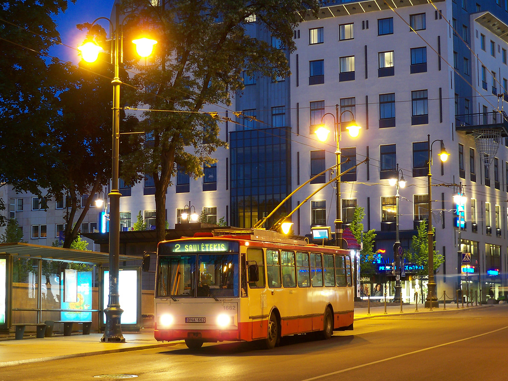Vilnius, Škoda 14Tr17/6M № 1662