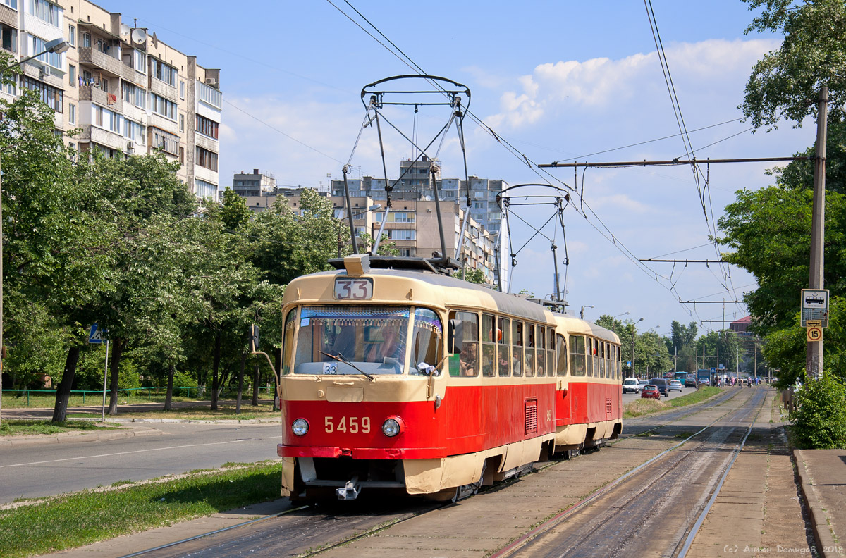 Киев, Tatra T3SU № 5459