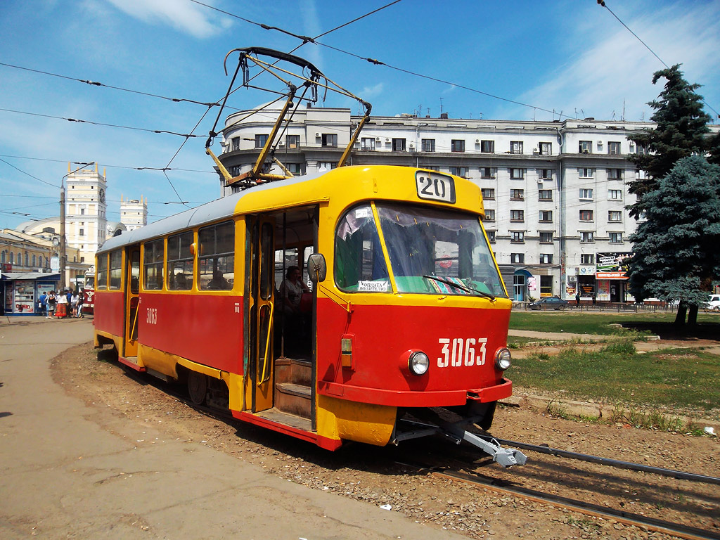 Харків, Tatra T3SU № 3063