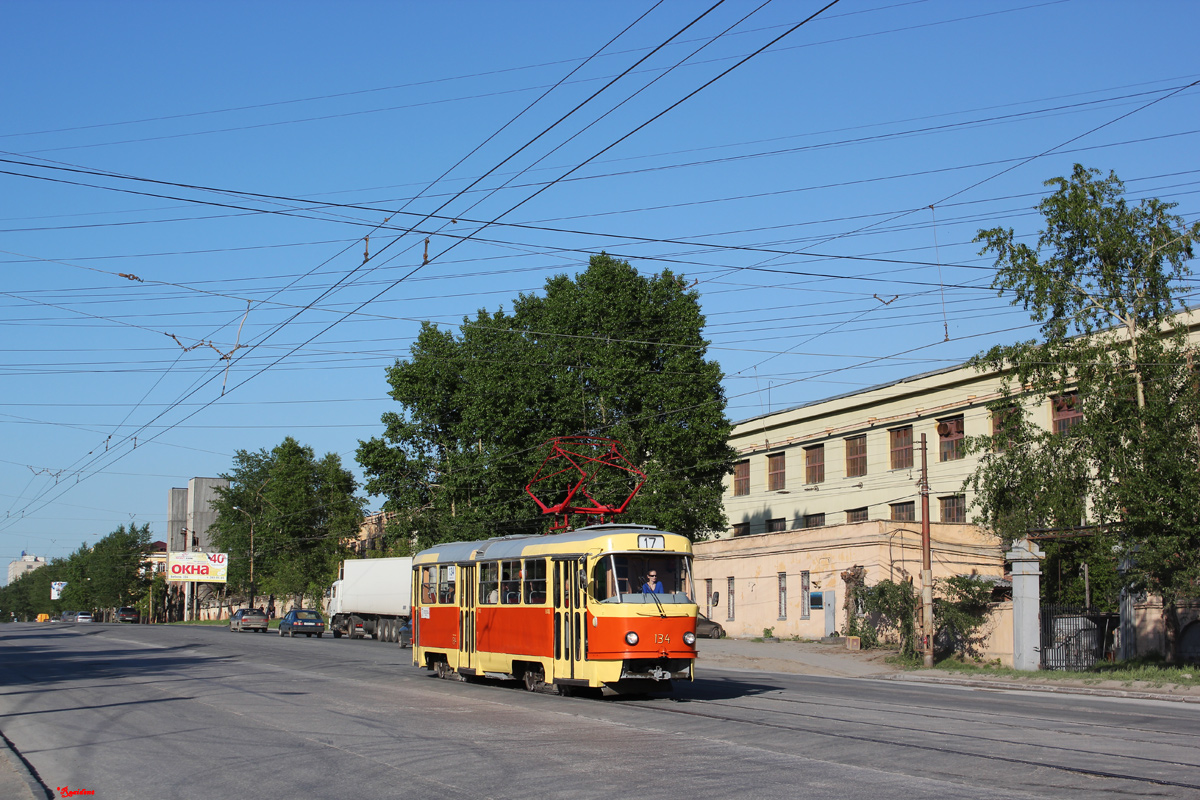 Екатеринбург, Tatra T3SU № 134