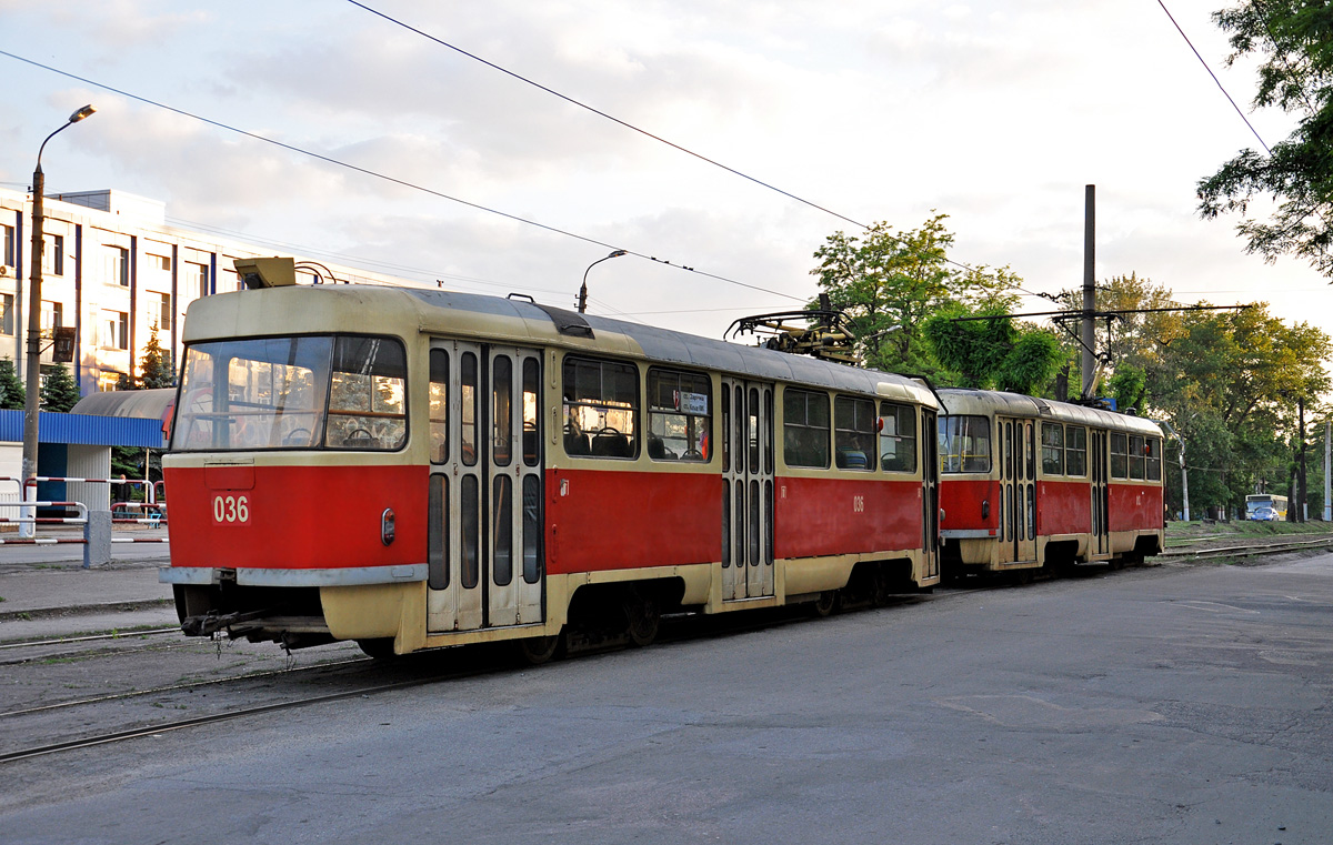 Кривой Рог, Tatra T3R.P № 036