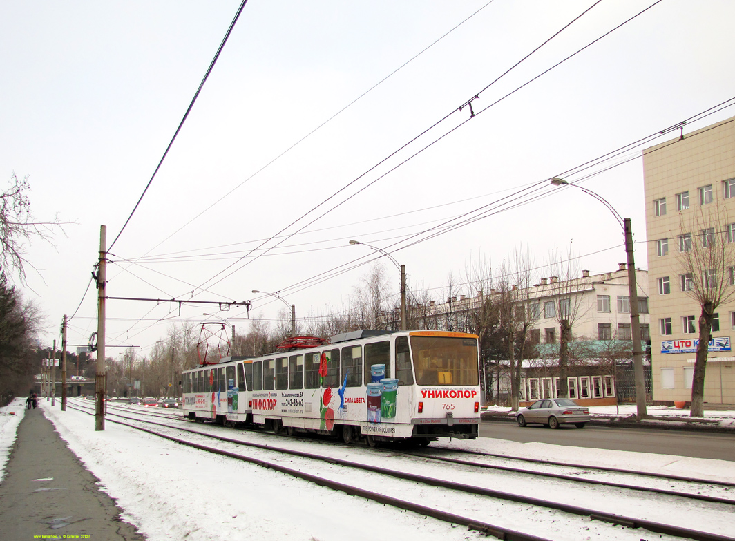 Екатеринбург, Tatra T6B5SU № 765