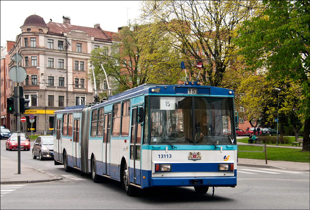 Рига, Škoda 15Tr02/6 № 13113
