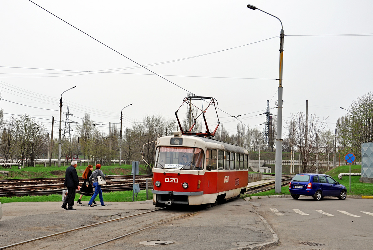 Кривой Рог, Tatra T3SU № 020
