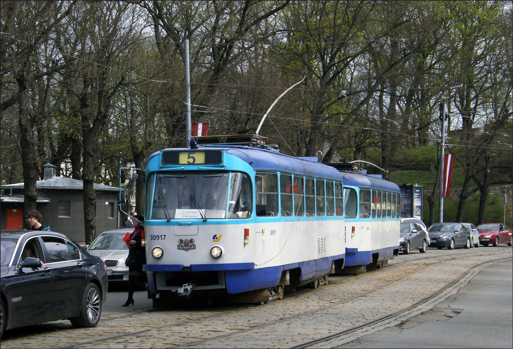 Рига, Tatra T3A № 30917