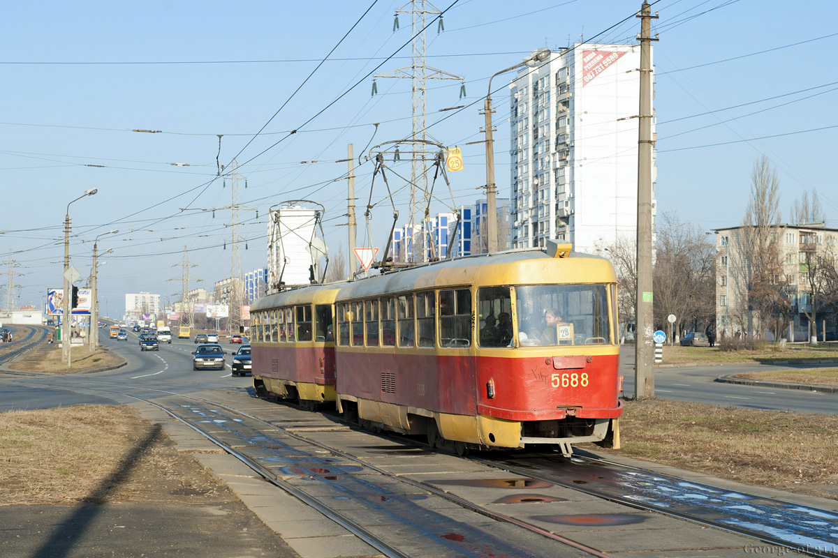 Киев, Tatra T3SU № 5688