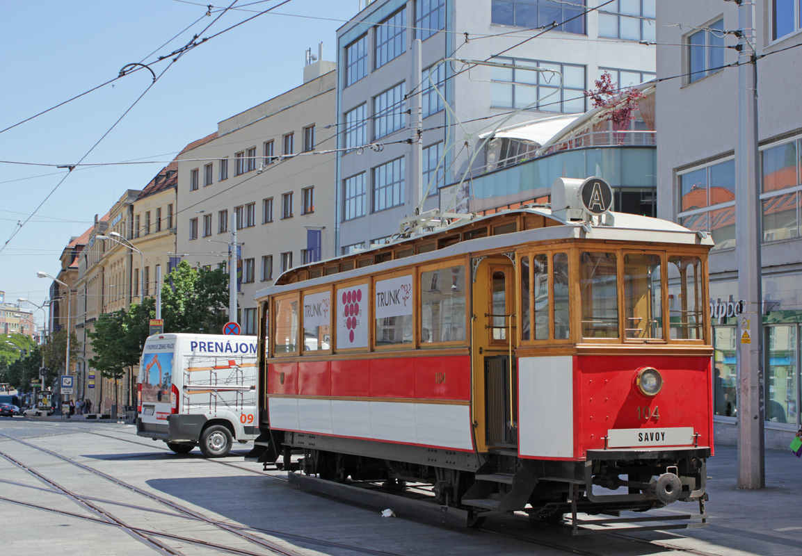 Bratysława, Ganz II. Typ I. Serie Triebwagen Nr 104