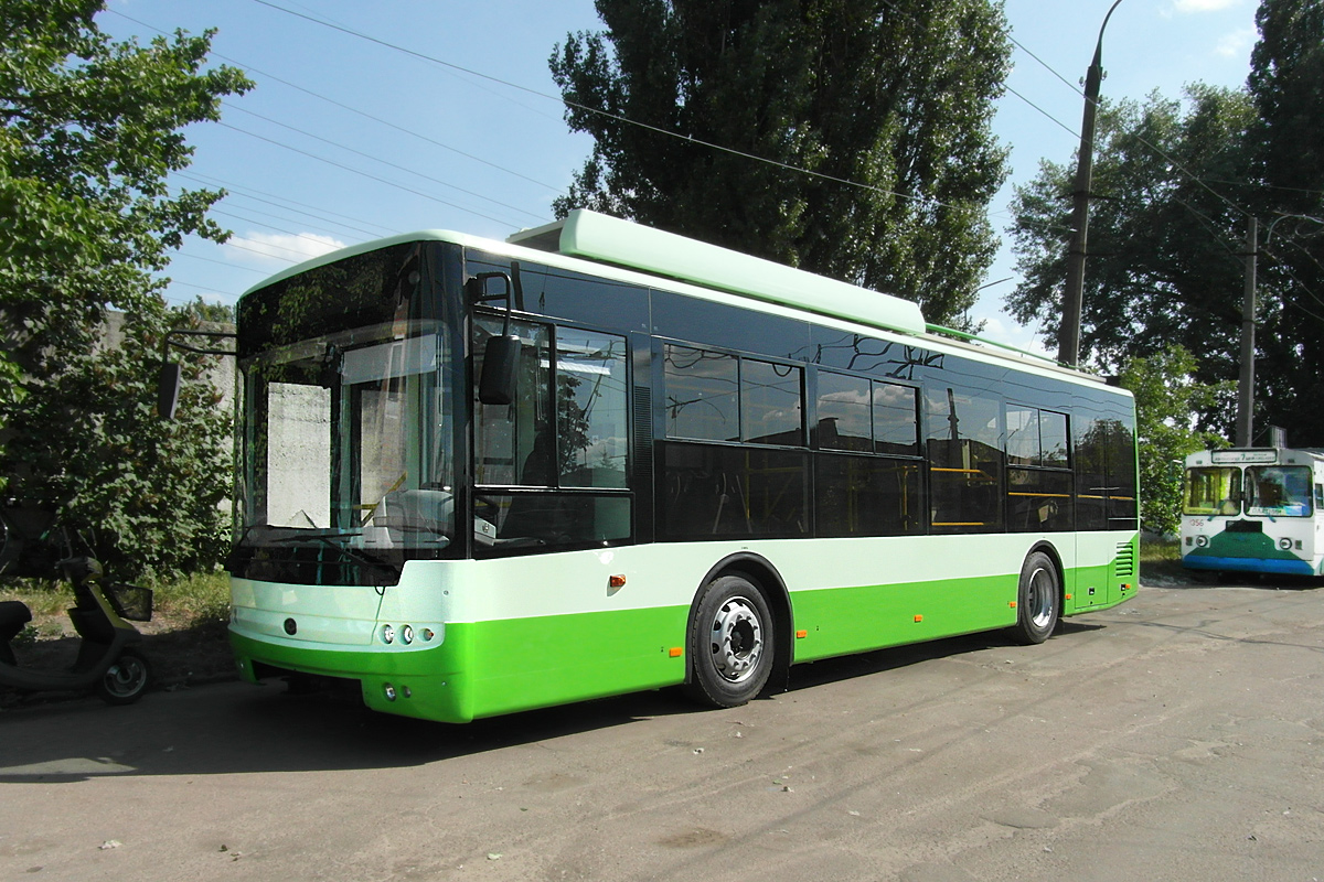 Lugansk, Bogdan T60112 № 112; Tšerkassõ — Presentations of new trolleybuses