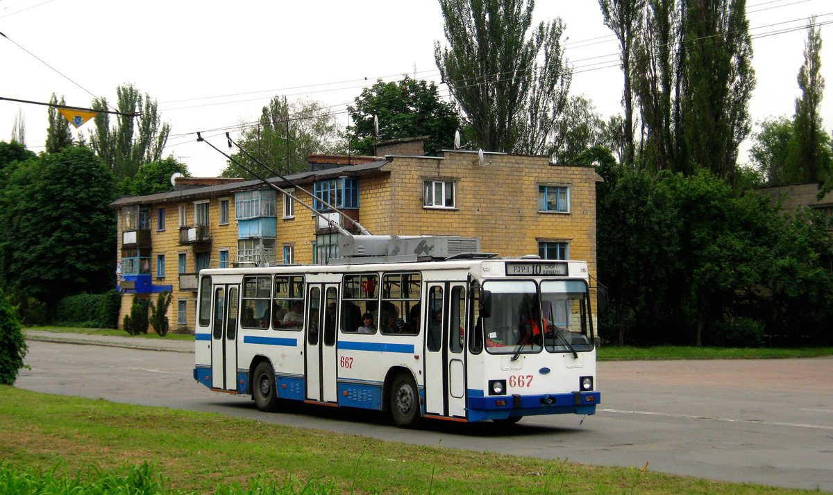 Krivij Rih, YMZ Т2 mod. 7 č. 667