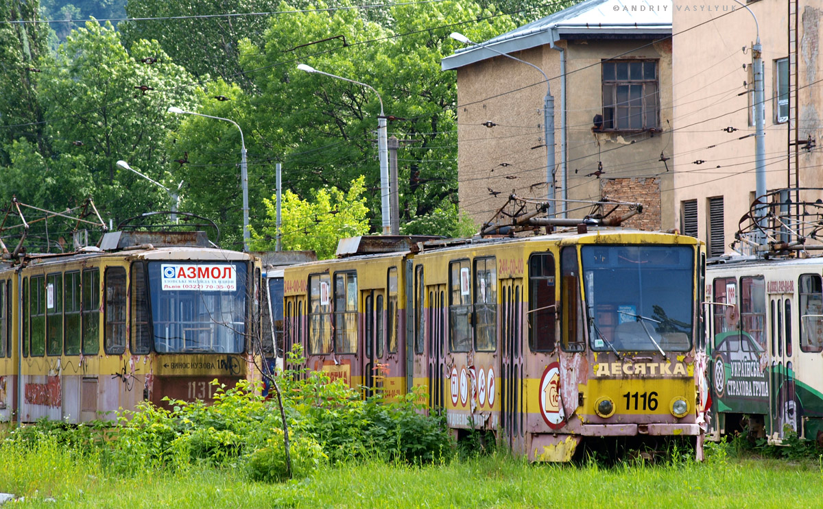 Львов, Tatra KT4SU № 1116
