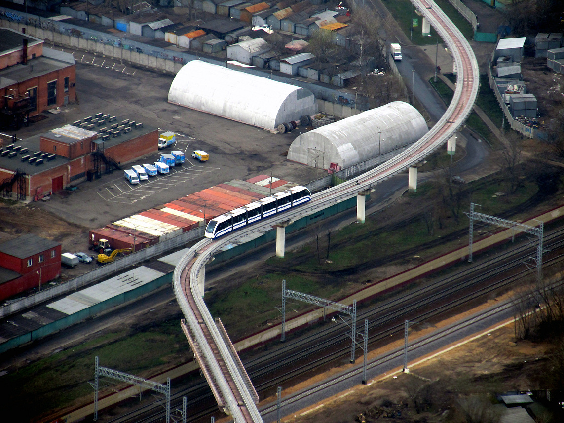 Москва — Виды с высоты; Москва — Монорельс