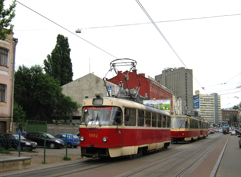Киев, Tatra T3SU № 5952