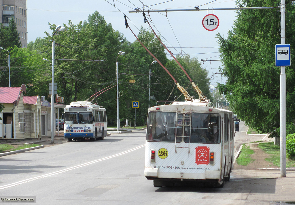 Альметьевск, БТЗ-5276-04 № 19; Альметьевск, ЗиУ-682Г-012 [Г0А] № 26