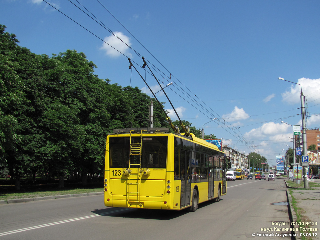 Полтава, Богдан Т70110 № 123
