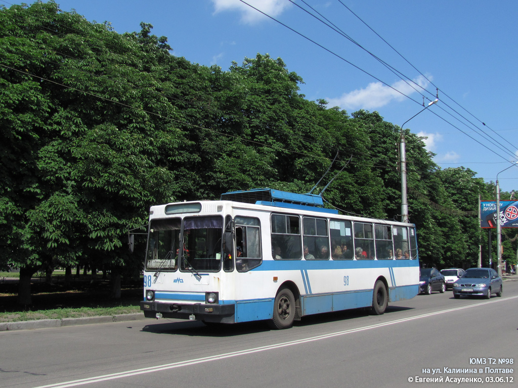 Полтава, ЮМЗ Т2 № 98