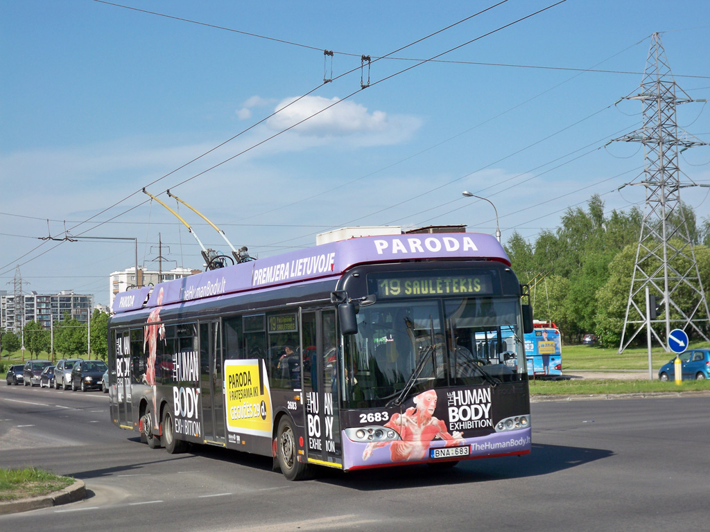 Vilnius, Solaris Trollino II 15 AC Nr. 2683