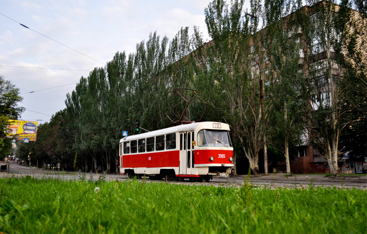 დონეცკი, Tatra T3SU (2-door) № 3905