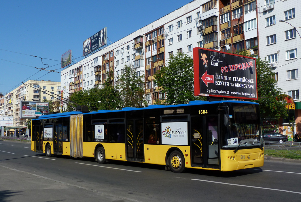 Киев, ЛАЗ E301D1 № 1604