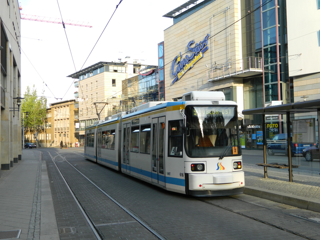 Йена, Adtranz GT6M-ZR № 616