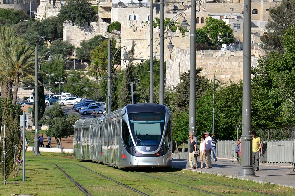Иерусалим, Alstom Citadis 302 № 15