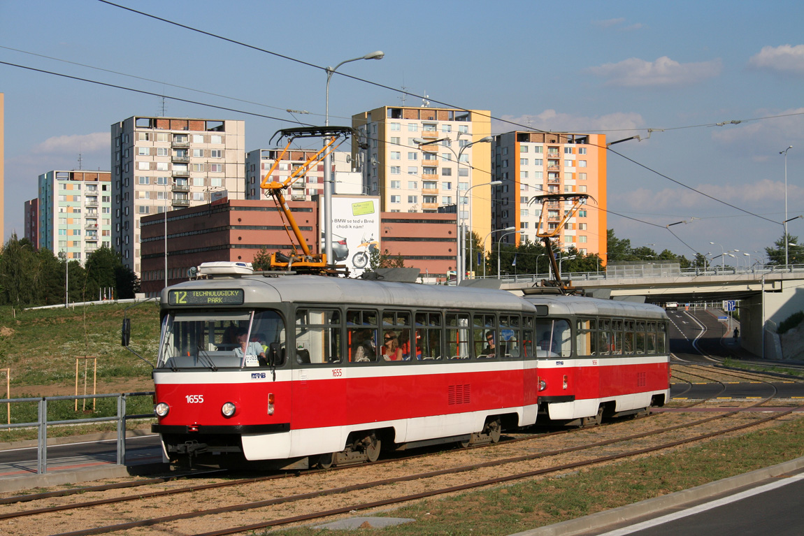 Брно, Tatra T3R.PV № 1655