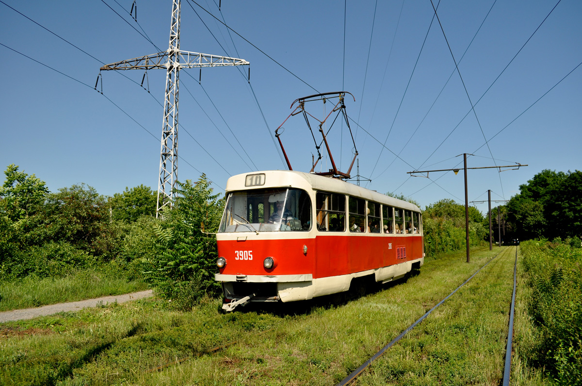 Донецк, Tatra T3SU (двухдверная) № 3905