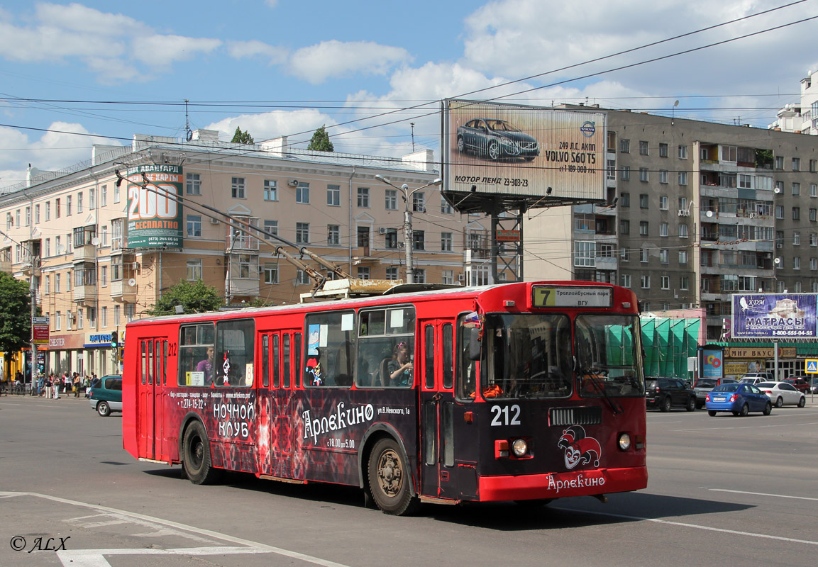 Воронеж, ЗиУ-682Г-012 [Г0А] № 212