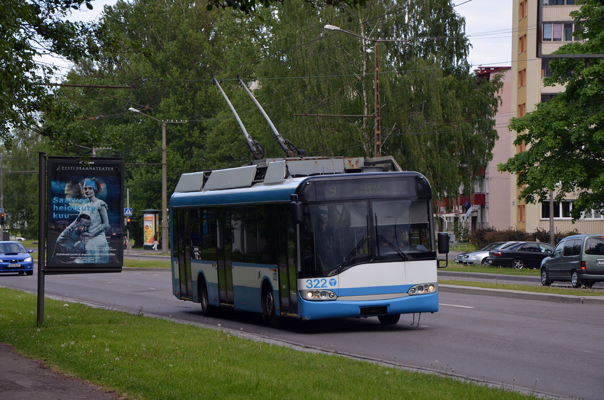 Таллин, Solaris Trollino II 12 Ganz № 322