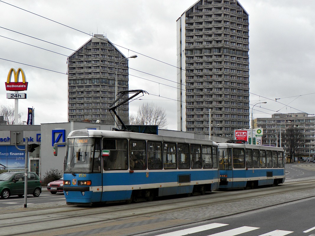 Wrocław, Konstal 105NWr # 2536