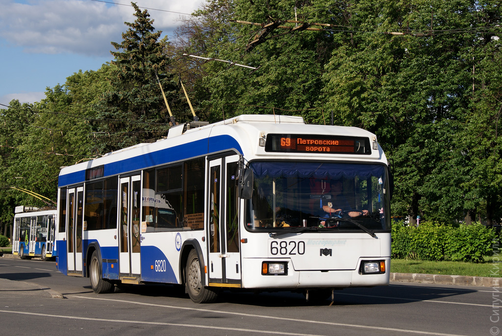 Москва, БКМ 321 № 6820