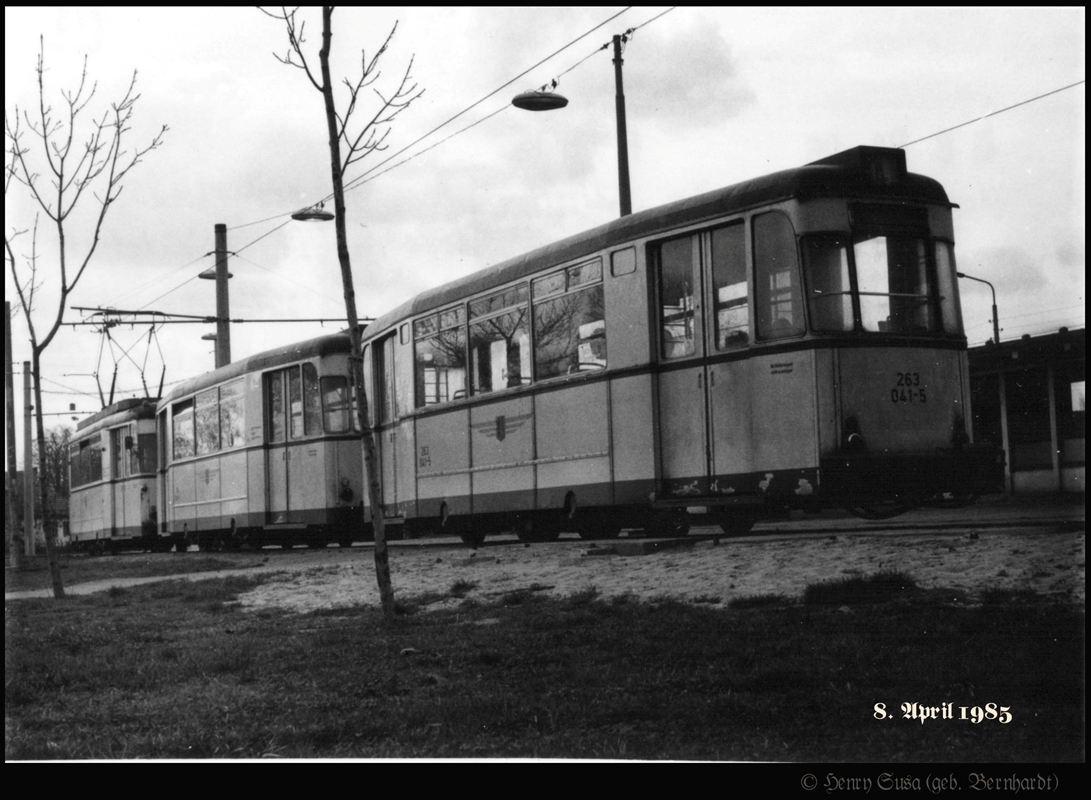 Dresden, Gotha B57 Br. 263 041; Dresden — Old photos (tram)
