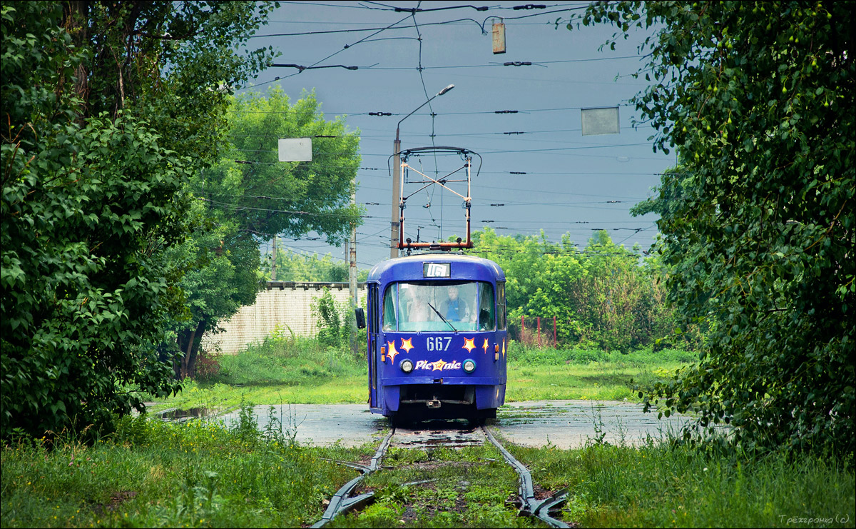 Харьков, Tatra T3SU № 667