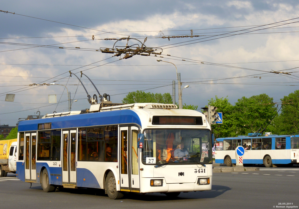 Санкт-Петербург, БКМ 321 № 3431