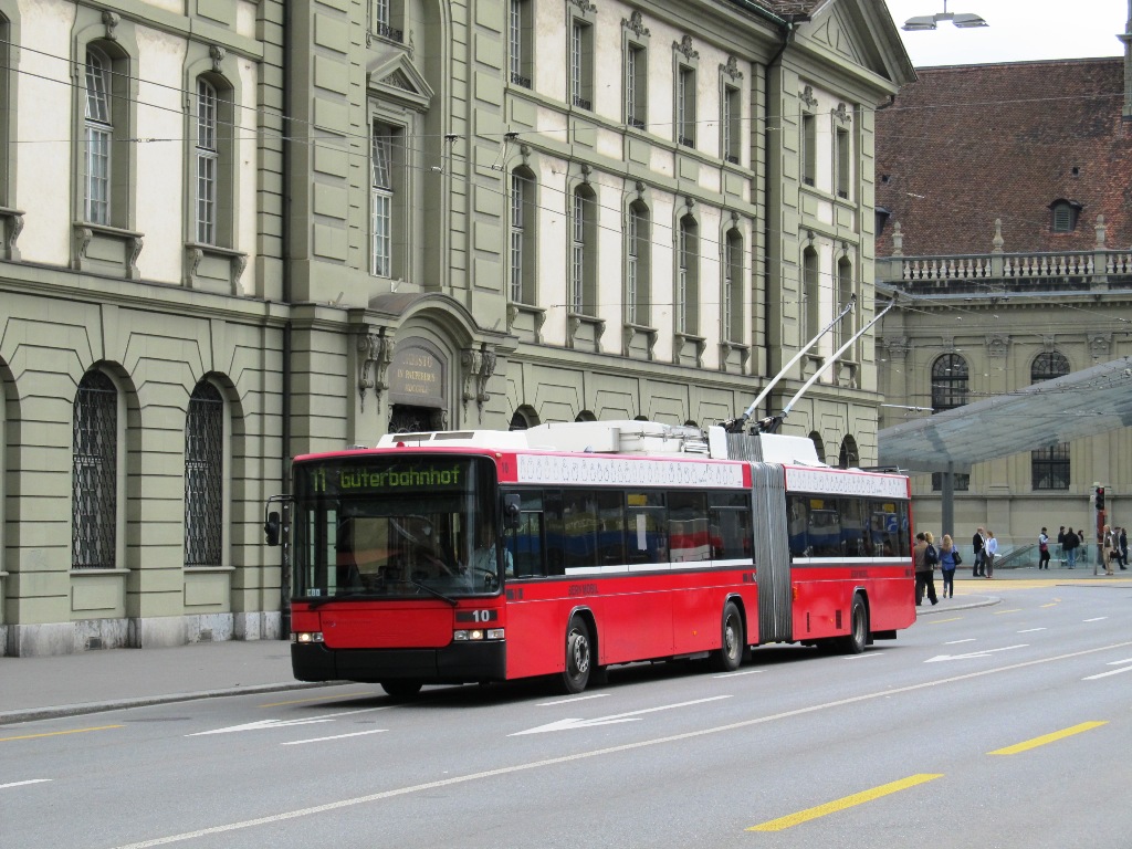 Берн, Hess SwissTrolley 2 (BGT-N1) № 10