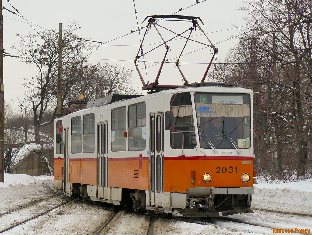 София, Tatra T6A2B № 2031
