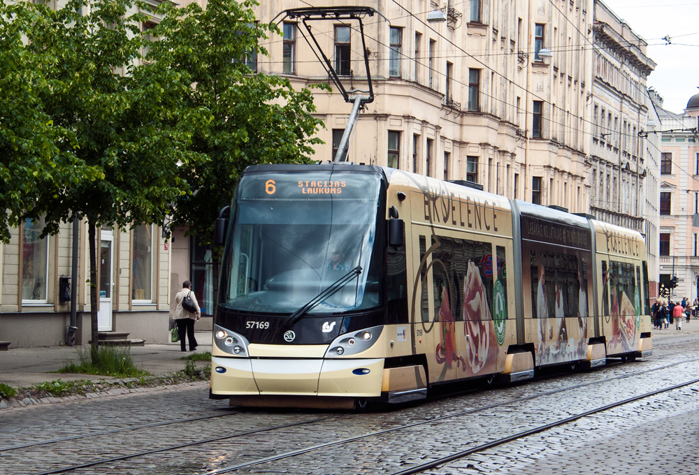 Рига, Škoda 15T ForCity Alfa Riga № 57169