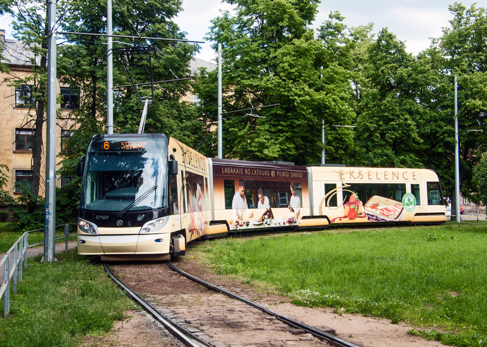 Рига, Škoda 15T ForCity Alfa Riga № 57169