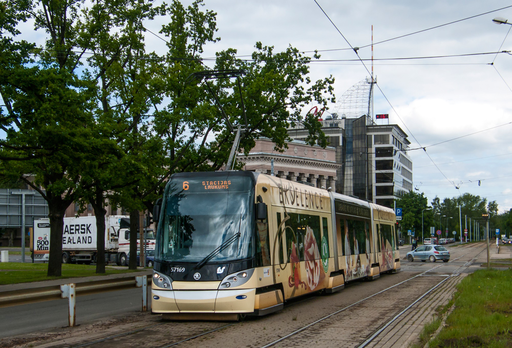 Рига, Škoda 15T ForCity Alfa Riga № 57169