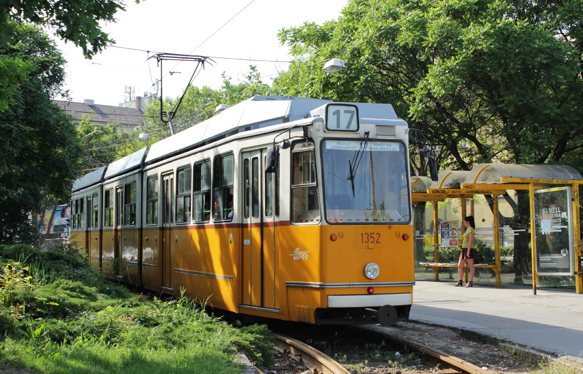 Budapešta, Ganz-Hunslet KCSV7 № 1352