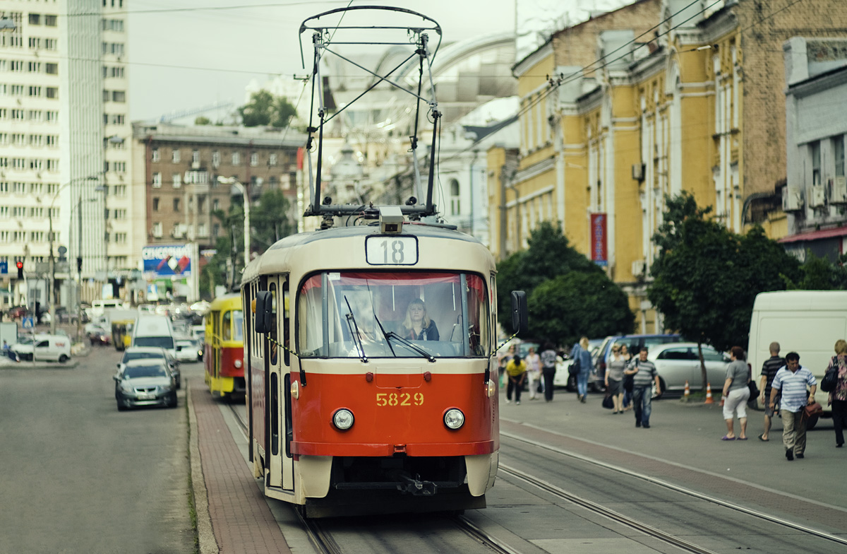 Kijów, Tatra T3SU Nr 5829