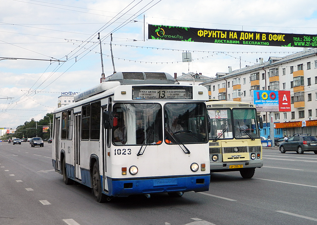Уфа, БТЗ-5276-04 № 1023