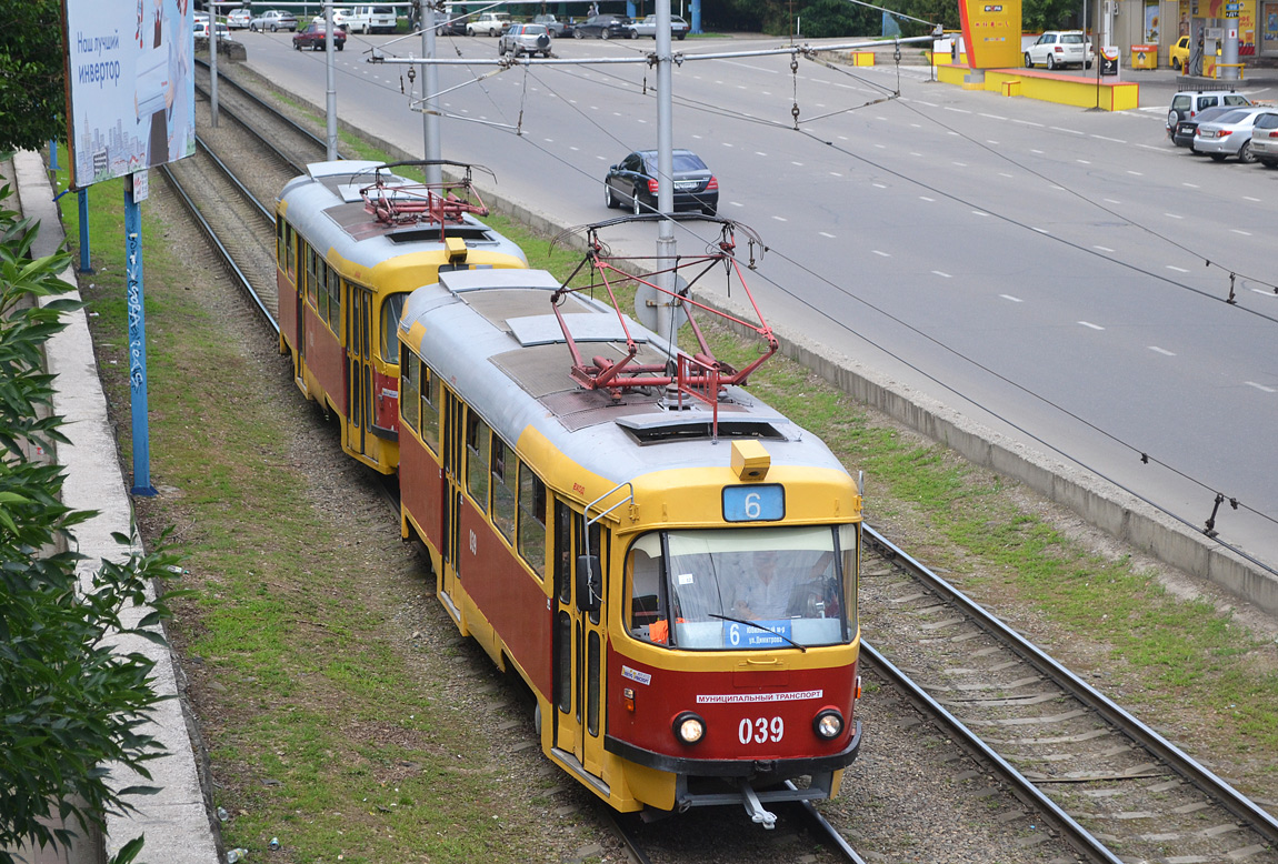 Краснодар, Tatra T3SU № 039
