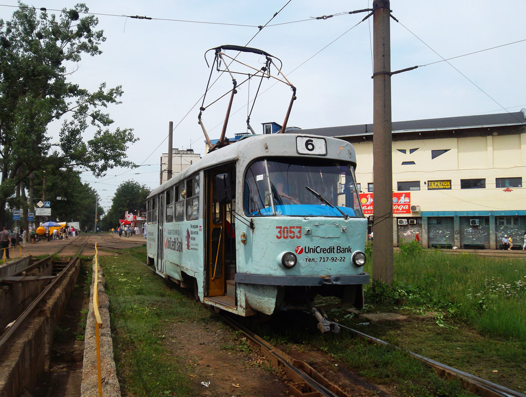 Харьков, Tatra T3SU № 3053