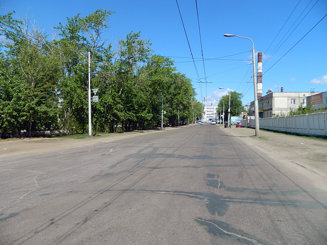 Уфа — Троллейбусная сеть — север