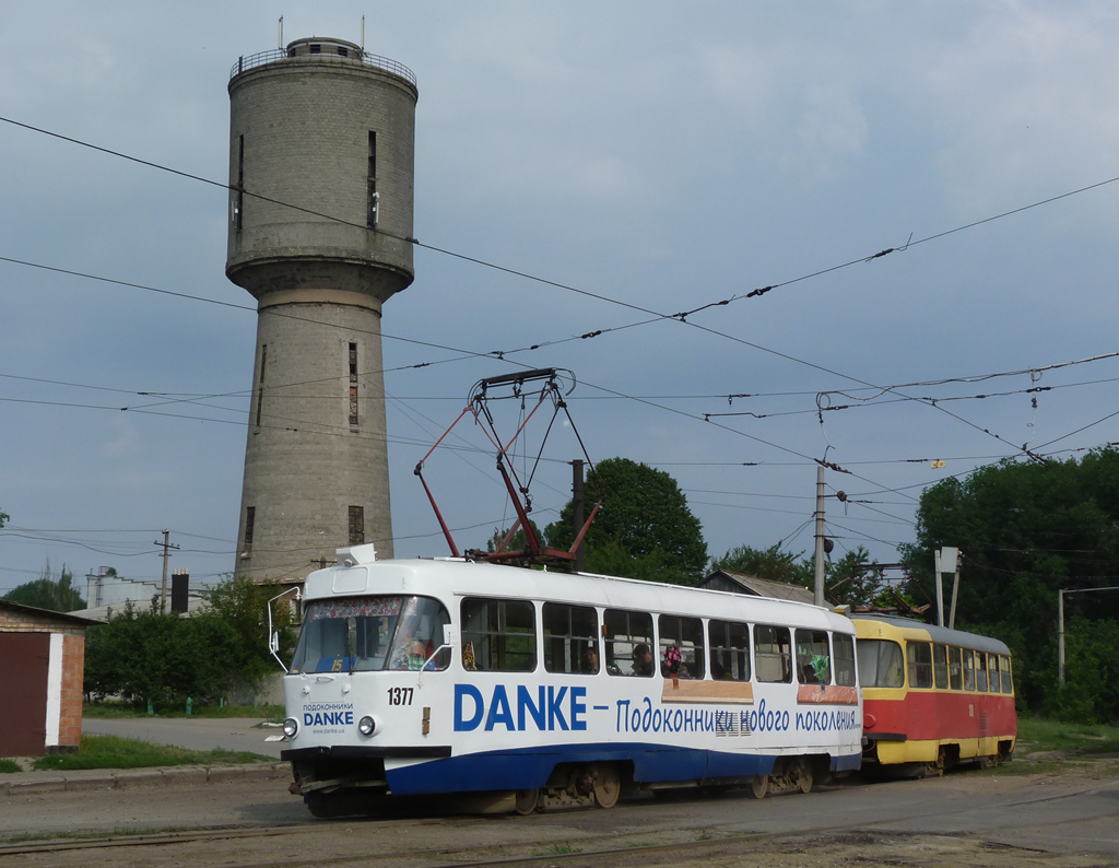 Днепр, Tatra T3SU № 1377