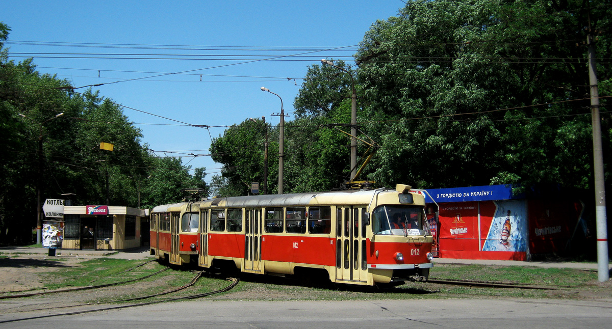 Кривой Рог, Tatra T3R.P № 012