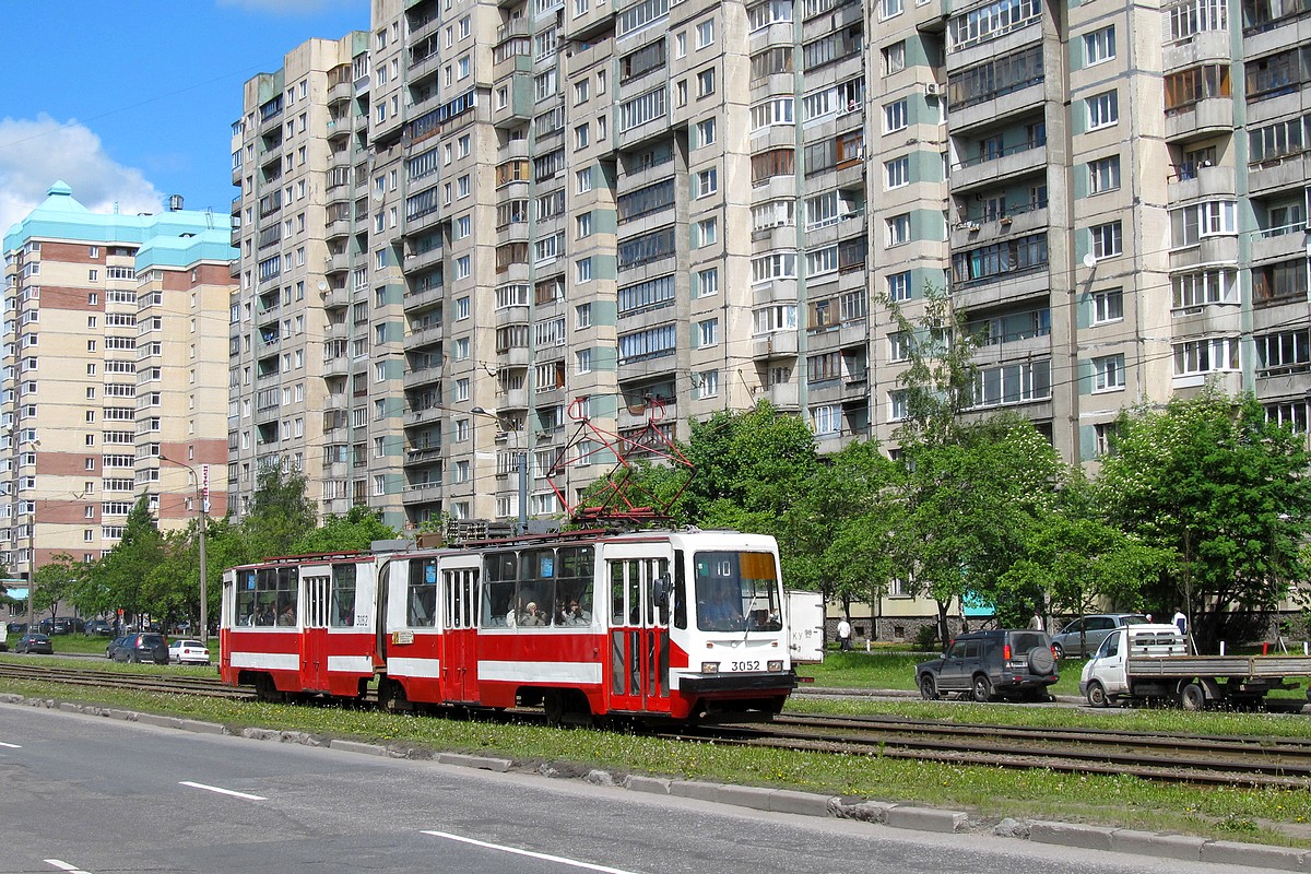 Санкт-Петербург, ЛВС-86К-М № 3052