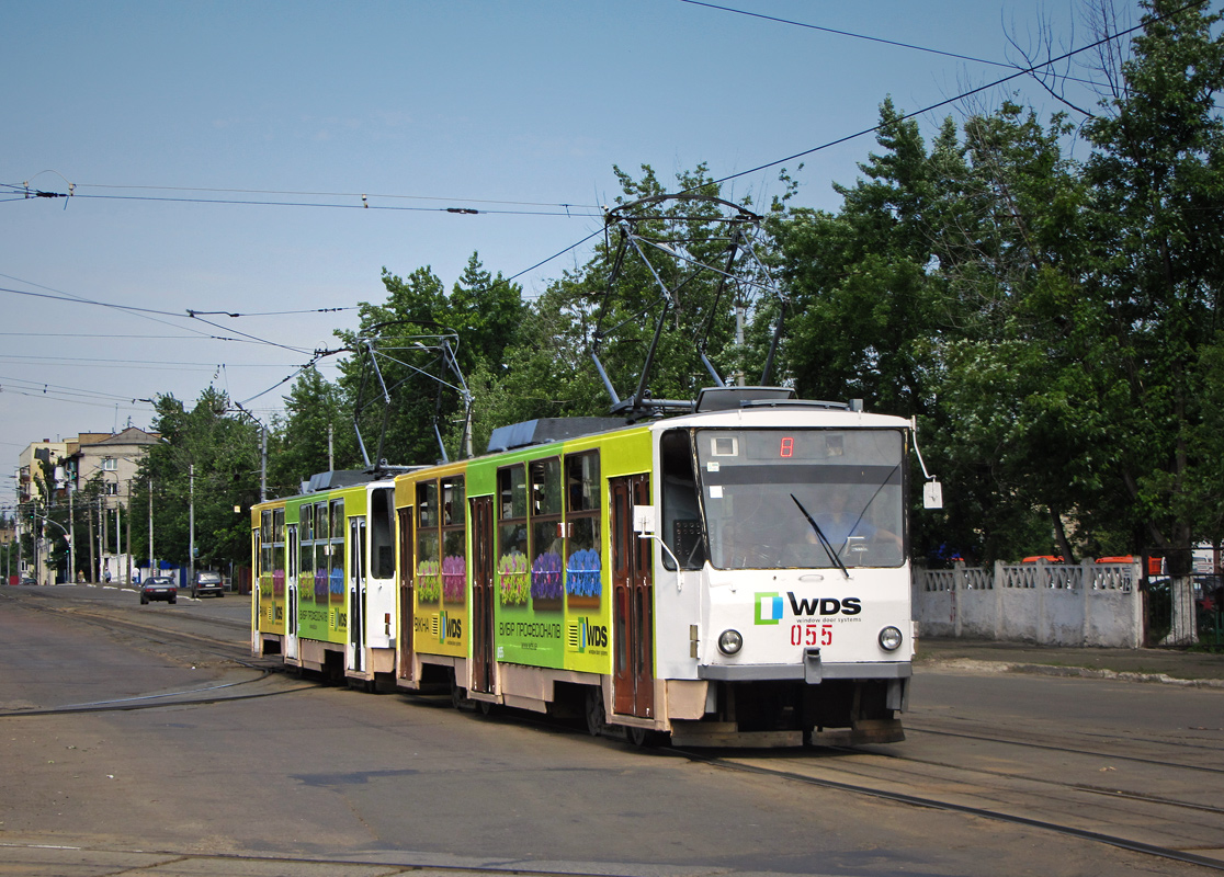 Киев, Tatra T6B5SU № 055