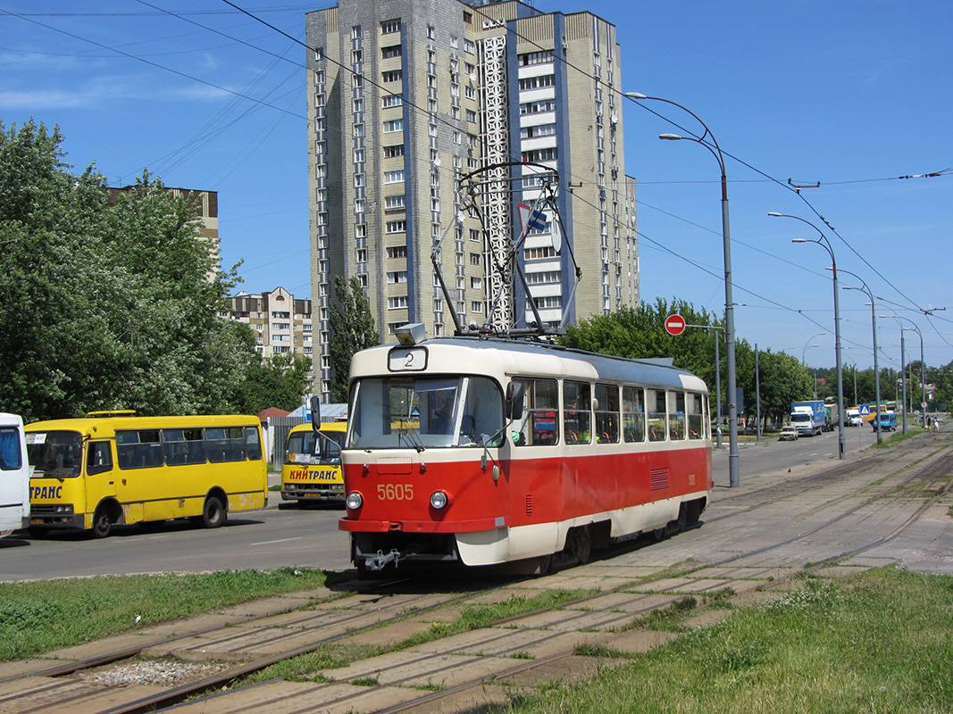 Kyiv, Tatra T3SU # 5605 Kyiv, Tatra T3SU # 5605